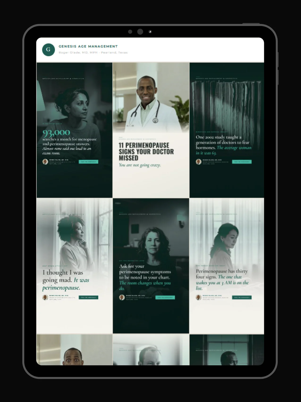 The Long View channel content system